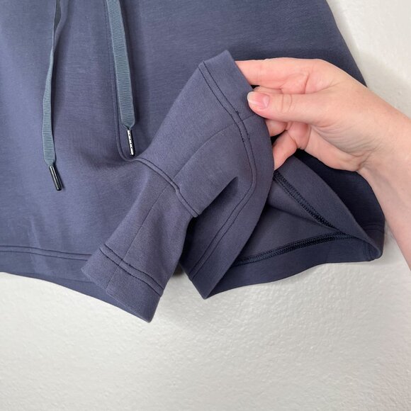 Spanx Womens AirEssentials Navy Blue 4 inch Shorts Small 50683r - Picture 3 of 9